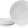 Corelle Winter Frost White Salad Plates Review Durable Lightweight Glass Set