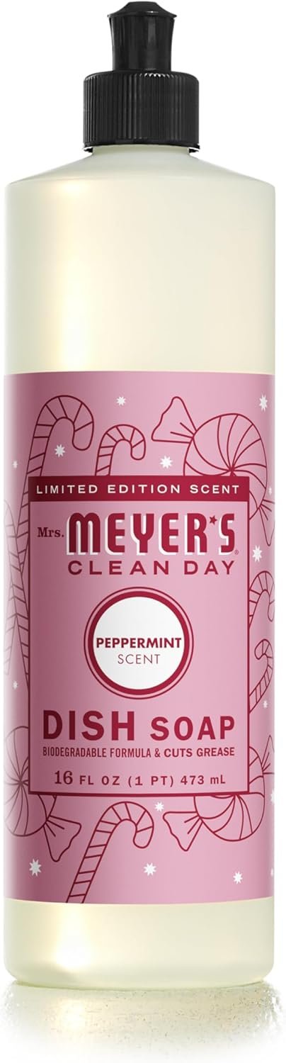 61LepVQIWOL._AC_SL1500_ Mrs Meyers Clean Day Liquid Dish Soap Review Biodegradable Peppermint Formula Insight