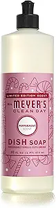 Mrs Meyers Clean Day Liquid Dish Soap Review Biodegradable Peppermint Formula Insight