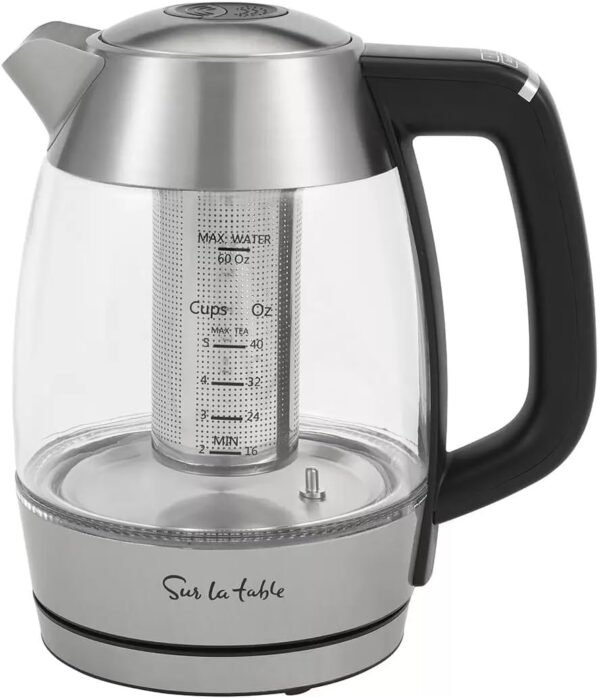 Sur La Table Tetera Electric Kettle Review 7 Temperature Settings and Infuser