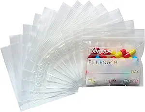 Serfeymi Travel Pill Organizer Review Reveals Airtight Reusable Medicine Pouches Benefits