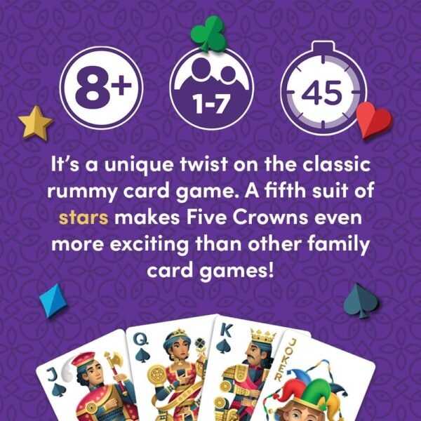 Five Crowns Card Game by PlayMonster Review Best Family and Travel Game