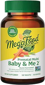 MegaFood Baby Me 2 Prenatal Vitamins Review Ultimate Brain Support Formula
