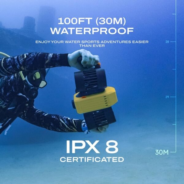 LEFEET C1 Water Scooter Review Dual Motors Waterproof Underwater Scooter Experience