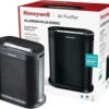 Honeywell AllergenPlus HEPA Air Purifier, Airborne Allergen Reducer for Large Rooms 1500 sq ft, Reduces Allergens, Smoke, Wildfire Smoke, Pollen, Pet Dander and More, Black, HPA200