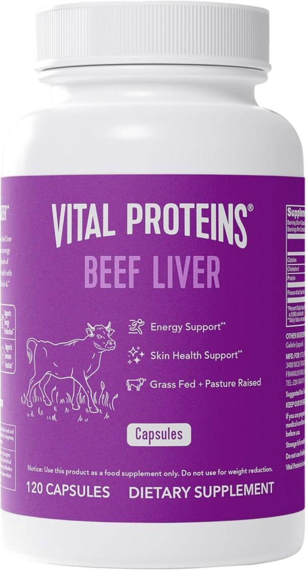 Vital Proteins Grass Fed Beef Liver Supplement Review Benefits and Nutritional Insights