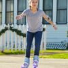 Sportneer Kids Inline Skates Review Best Adjustable Roller Skates with LED Wheels