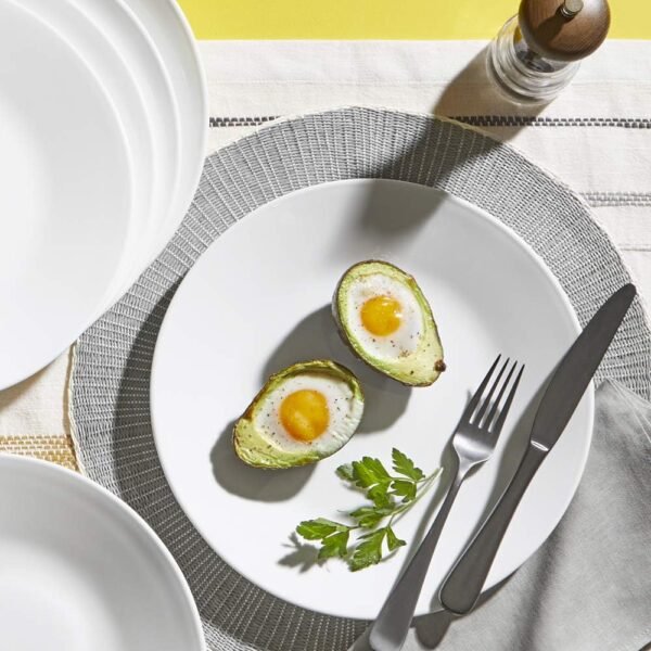 Corelle Winter Frost White Salad Plates Review Durable Lightweight Glass Set