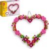 LEGO Heart Ornament Building Set Review Creative DIY Wall Decoration Toy