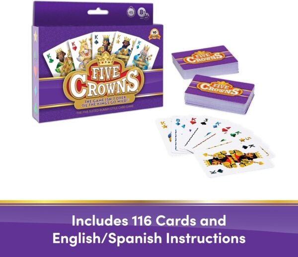 Five Crowns Card Game by PlayMonster Review Best Family and Travel Game