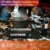 GASPOWOR Dual Fuel Camping Stove Review Featuring 10000 BTU Windproof Performance