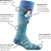 Darn Tough Penguin Peak OTC Midweight Ski Socks Review Warmth and Performance Tested