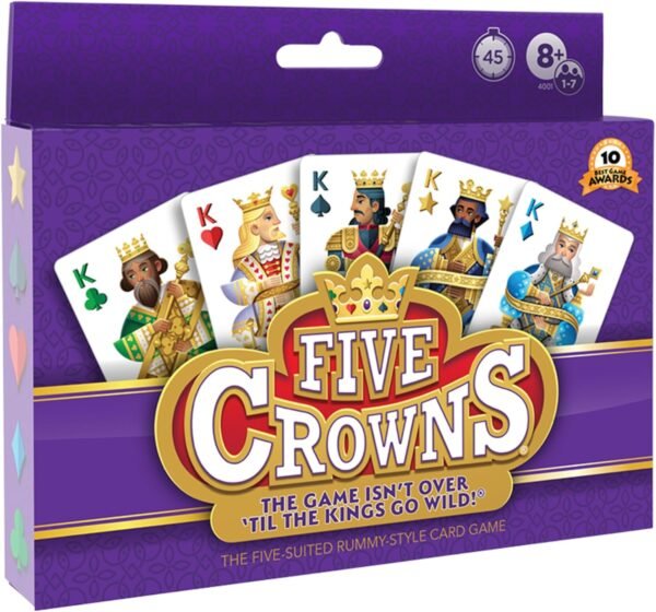 Five Crowns Card Game by PlayMonster Review Best Family and Travel Game