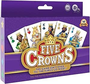 Five Crowns Card Game by PlayMonster Review Best Family and Travel Game