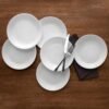 Corelle Winter Frost White Salad Plates Review Durable Lightweight Glass Set
