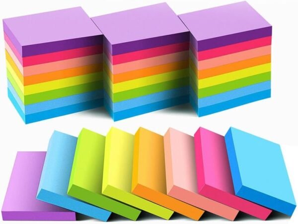 Vanpad Mini Sticky Notes Review Bright Colors and Strong Adhesive Performance