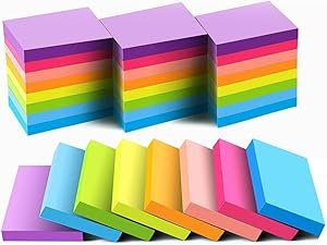 Vanpad Mini Sticky Notes Review Bright Colors and Strong Adhesive Performance