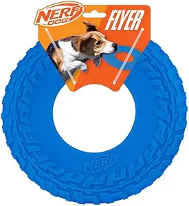 Nerf Dog Tire Flyer Review Best Durable Flying Disc Dog Toy for Large Dogs