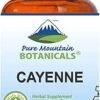 Pure Mountain Botanicals Cayenne Pepper Capsules Review Best Organic Herbal Supplement