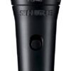 Shure PGA48 Dynamic Microphone - Handheld Mic for Vocals with Cardioid Pick-up Pattern, Discrete On/Off Switch, 3-pin XLR Connector, 15' XLR-to-XLR Cable, Stand Adapter and Zipper Pouch (PGA48-XLR)