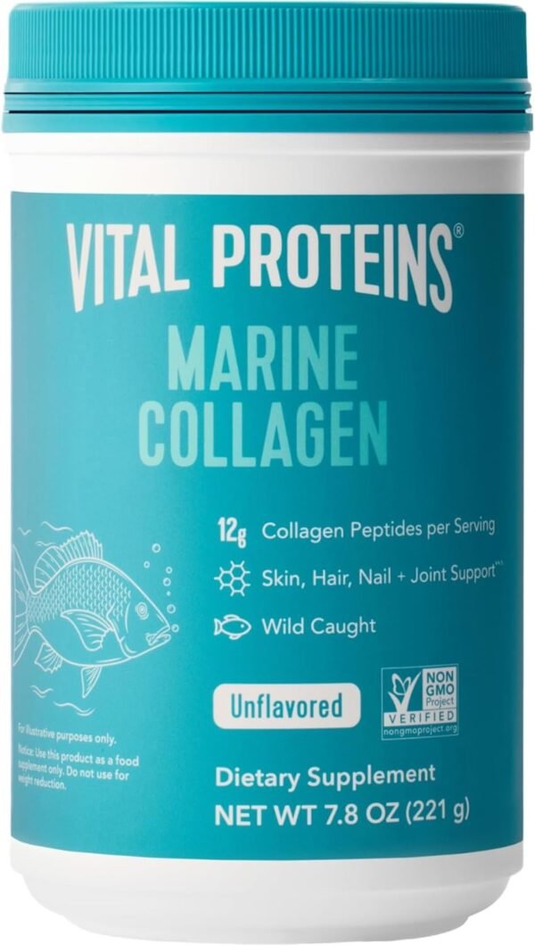 712CfQ3oDpL._AC_SL1500_ Vital Proteins Marine Collagen Powder Review Benefits for Skin Hair Nails Joint Health