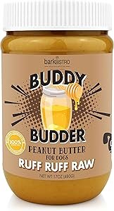 71ayYHnbLL._AC_SY300_SX300_ Buddy Budder Natural Dog Peanut Butter Treats Review Healthy Snack for Dogs