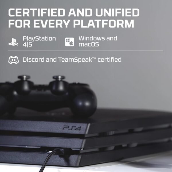 71k8Fkp2UHL._AC_SL1500_ HyperX QuadCast - USB Condenser Gaming Microphone, for PC, PS4, PS5 and Mac, Anti-Vibration Shock Mount, Four Polar Patterns, Pop Filter, Gain Control, Podcasts, Twitch, YouTube, Discord, Red LED