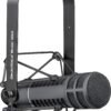Electro-Voice RE20-BLACK Dynamic Broadcast Announcer Microphone, Black (RE20)