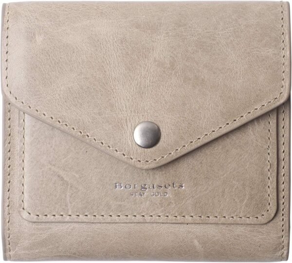 81BPXjl7V4L._AC_SL1500_ Compact Womens Wallet Borgasets Review Genuine Leather RFID Blocking Card Holder