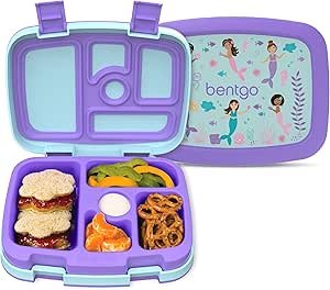 Bentgo Kids Lunch Box Review Leak Proof Durable Bento Style for Ages 3 to 7