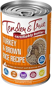 Tender and True Wet Dog Food Review Cage Free Turkey Balanced Formula