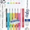 Pilot FriXion Fineliner Erasable Marker Pens Review for Creative Writing and Drawing
