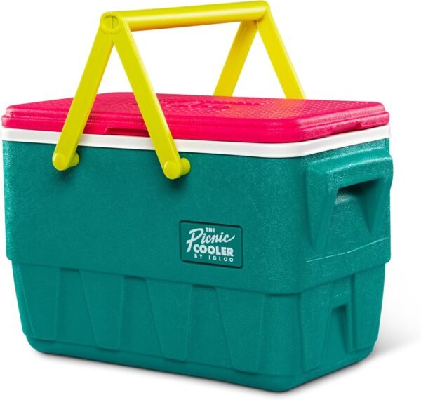 Igloo Retro Cooler Review Exploring Durable Insulated 25 Quart Picnic Basket