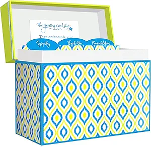 Designer Greetings Greeting Card Organizer Box Review for Efficient Card Storage