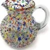 Mexican Hand Blown Glass Pitcher Confetti Rock Design Review and Quality Insights
